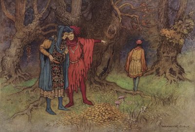Geoffrey Chaucer, A kegyelmek története alkotó: after Warwick Goble