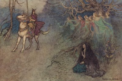 Geoffrey Chaucer, Baths felesége mese alkotó: after Warwick Goble