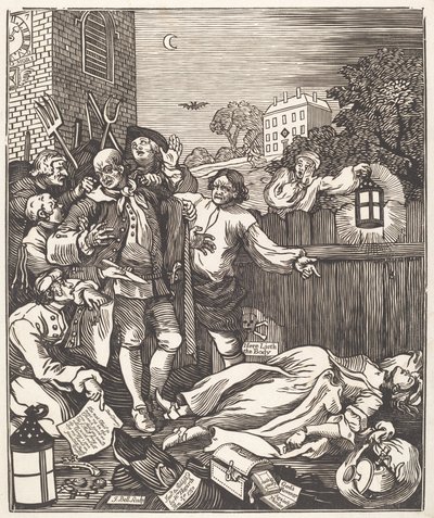 Kegyetlenség a tökéletességben alkotó: after William Hogarth John Bell