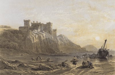 Culzean kastély (chromolitho) alkotó: after William Leighton Leitch