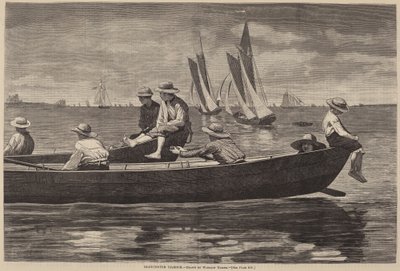 Gloucester kikötője alkotó: Winslow Homer