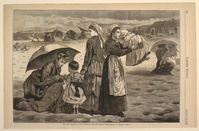 A strandon a Long Branch-ben – A Gyermekóra alkotó: Winslow Homer