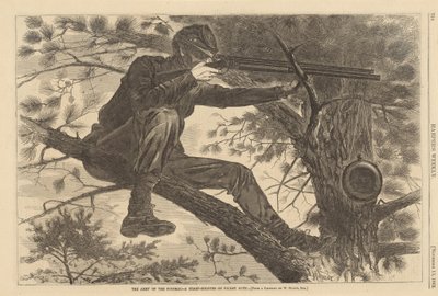 The Army of the Potomac – Egy éles lövöldözős hadjáratban alkotó: Winslow Homer
