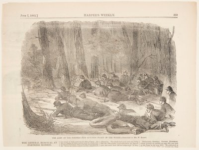 A Potomac serege – Külső sárkányunk az erdőben alkotó: Winslow Homer