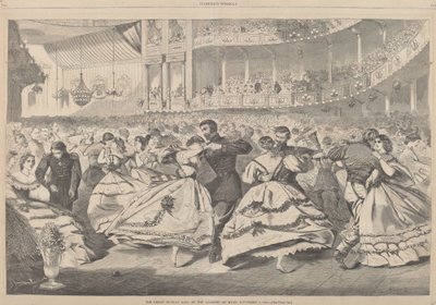 A Nagy Orosz Bál a Zeneakadémián, 1863. november 5 alkotó: Winslow Homer