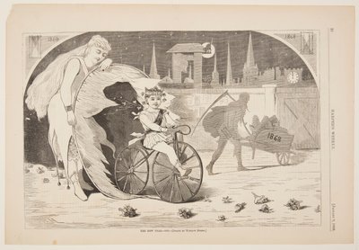 Újév – 1869 alkotó: Winslow Homer
