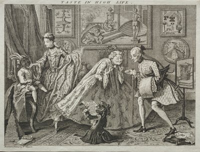 Kóstolja meg a High Life-ban alkotó: after a design by William Hogarth