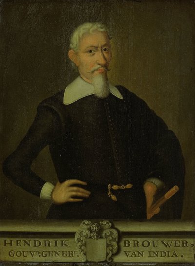 Hendrik Brouwer, Holland Kelet-India főkormányzójának portréja alkotó: anonymous (copy after)