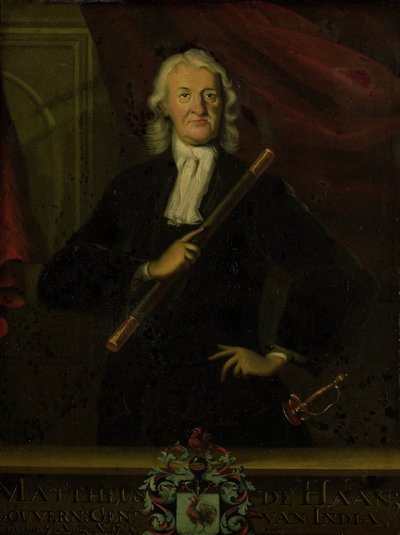 Mattheus de Haan, Holland Kelet-India főkormányzójának portréja alkotó: anonymous (copy after)