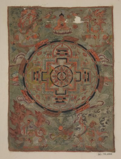 Buddha körülvéve bódhiszattvákkal alkotó: anonymous 