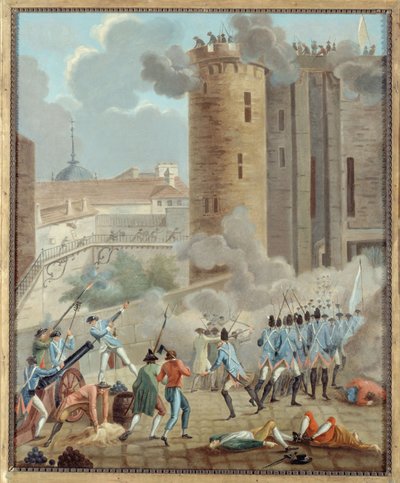 Francia: Prise de la Bastille, 1789. július 14. (P742) alkotó: anonymous 