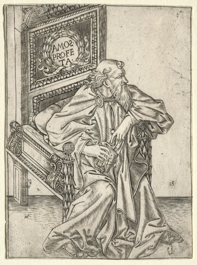 A próféták: Ámosz alkotó: attributed to Baccio Baldini
