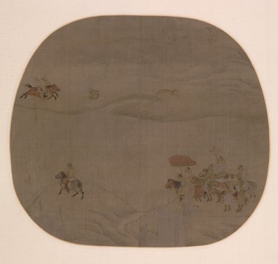 Az őszi vadászat alkotó: attributed to Chen Juzhong
