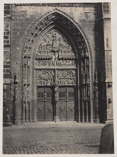 Bejárat, St. Lorenz katedrális, Nürnberg alkotó: attributed to Schrag