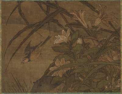 Madarak és virágok alkotó: attributed to Sesshū Tōyō