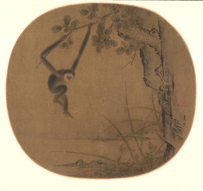 Lengő Gibbon alkotó: attributed to Xia Gui