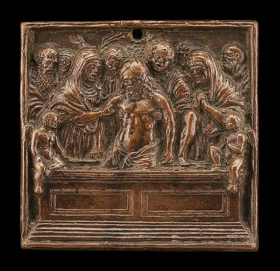A síremlék alkotó: called Riccio Andrea Briosco