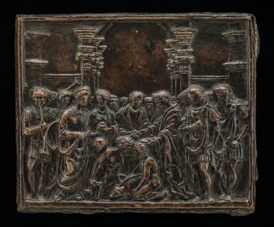 A disznó feláldozása alkotó: called Riccio Andrea Briosco