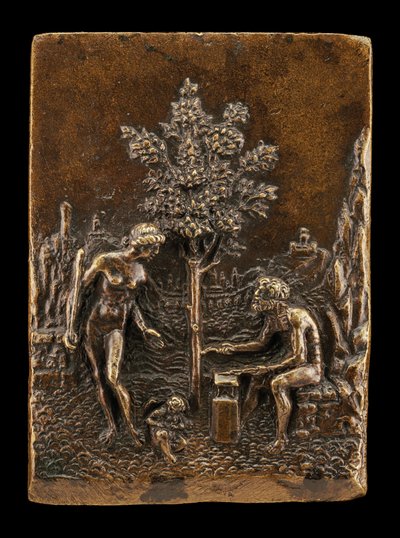 Vénusz, Ámor és Vulkán alkotó: called Riccio Andrea Briosco