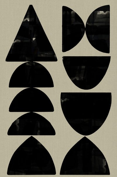 Absztrakt geometriai alakzatok alkotó: cartissi