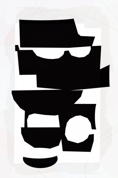 Merész grafikai formák alkotó: cartissi