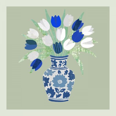 Kínai stílusú tulipáncsokor alkotó: cartissi