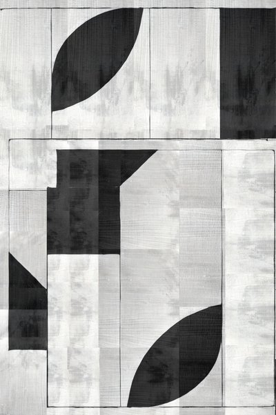 Modern geometrikus monokróm alkotó: cartissi