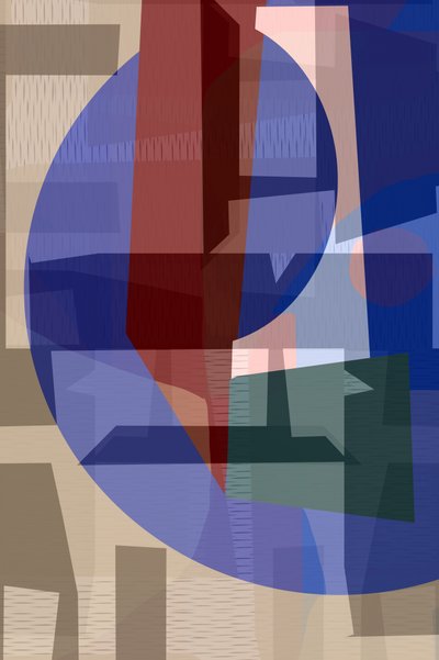 Egymást átfedő geometriai rétegek alkotó: cartissi