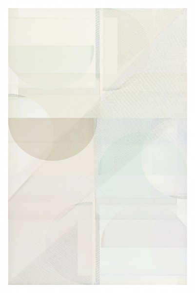 Nyugodt, réteges geometria alkotó: cartissi