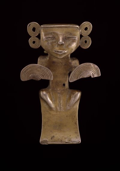 Nyitott hátú figurális medál alkotó: civilization Quimbaya