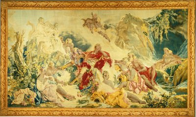 Rinaldo álma alkotó: design and cartoon by François Boucher; woven under the direction of Jean Baptiste Oudry and Nicolas Besnier at