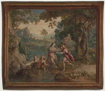 Apollo és Daphne alkotó: design by Charles de La Fosse; cartoon by Zeger Jacob van Helmont