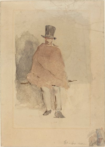 Az ember a magas kalapban alkotó: Édouard Manet