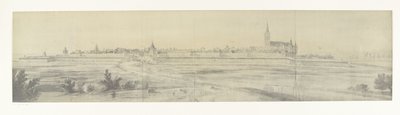 Gezicht op Elburg, 1672 Foto