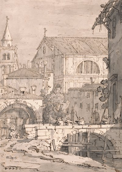 Velencei fantázia alkotó: imitator of Canaletto