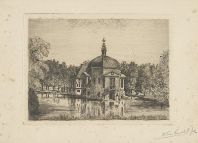Kilátás Trompenburgh-ra alkotó: jonkheer Barthold Willem Floris van Riemsdijk