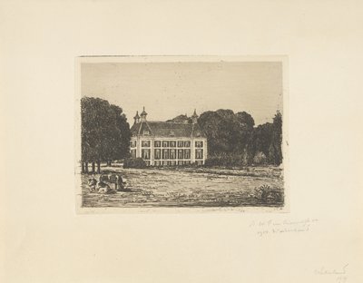 Waterland birtok alkotó: jonkheer Barthold Willem Floris van Riemsdijk