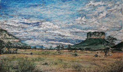 A NAGY SZAVANNA VENEZUELA alkotó: miguelmendez_art.ve