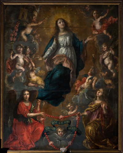 Plébániatemplom (Szent György-plébániatemplom). Belső. Mária mennybemenetele. Nicolas de Liemaeckere. 1640. alkotó: or Liemaecker Nicolaas de Liemakere