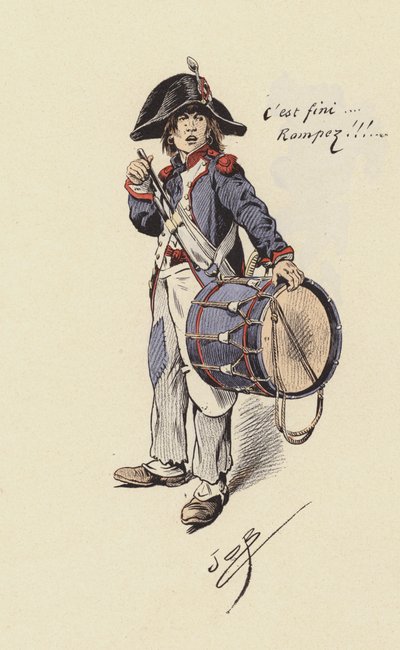 Dobos fiú (színes litó) alkotó: pseudonym for Onfray de Breville Jacques Job