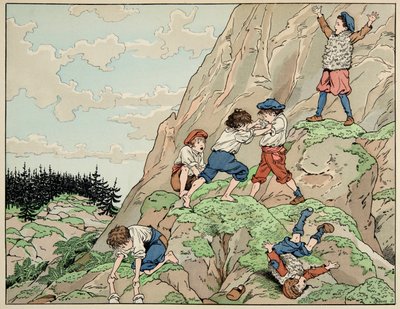 Az illusztráció a „Le bon roy Henri” című könyvből származik, illusztrálta: Jacques Marie Gaston Onfray de Breville dit JOB (1858-1931): IV. Henrik gyermekkora a parasztokkal – Magángyűjtemény alkotó: pseudonym for Onfray de Breville Jacques Job