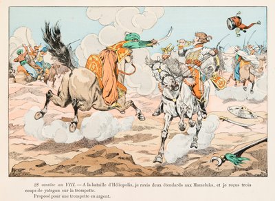 Jacques Marie Gaston Onfroy de Breville dit JOB (1858-1931) - Hussard az egyiptomi hadjárat idején (1798-1801) Napóleon Bonaparte vezetésével, magángyűjtemény alkotó: pseudonym for Onfray de Breville Jacques Job