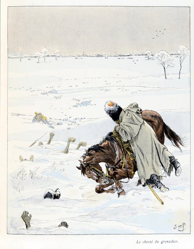 Illusztráció az „A la Glory des Betes” könyvből, A Fabre szövege, Jacques Marie Gaston rajzai Onfray de Breville dit JOB alkotó: pseudonym for Onfray de Breville Job