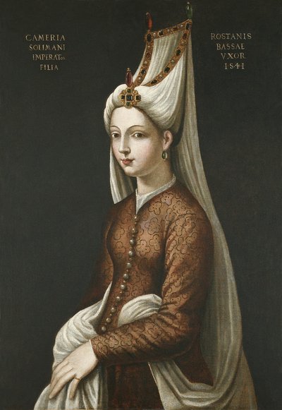 Mihrimah szultán hercegnő 1522-1578, I. Szulejmán császár lánya, XVI. század második fele. alkotó: second half 16th cen. Italian