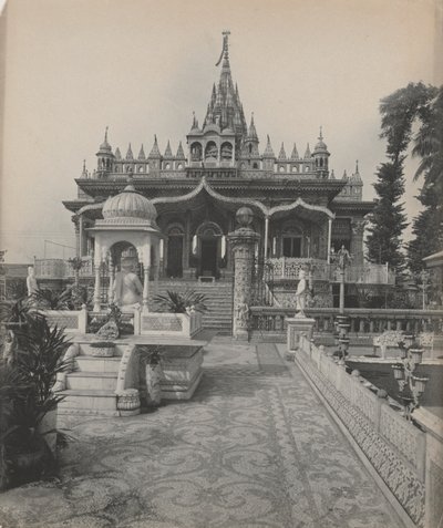 Pareshnath, Jain templom, Kalkutta alkotó: studio of A. W. A. Plâté Studio (Ceylonese)