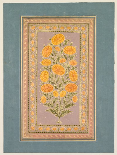 Virágzó körömvirág alkotó: style of Hunhar II