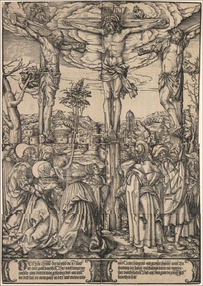 A keresztre feszítés, 1527. alkotó: the Elder Hans Burgkmair
