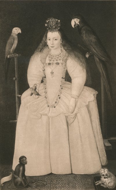 „Arabella Stewart”, 16. század, 1904. alkotó: the Younger Marcus Gheeraerts