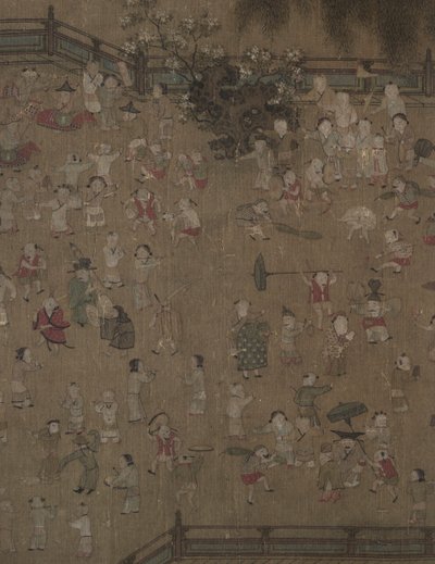 Száz gyerek játszik alkotó: tradition of Su Hanchen