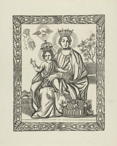 Mária gyermekével alkotó: van der Haeghen